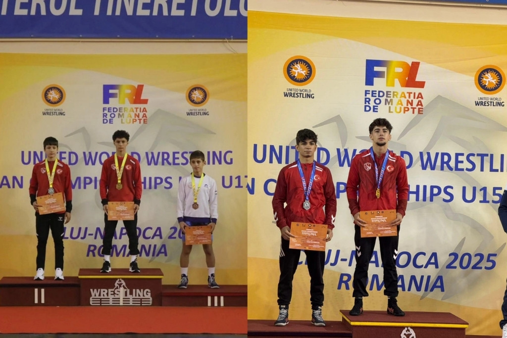 Balkan Şampiyonasında Güreşçilerimiz Kürsüde Yer Aldı