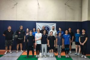 Başkanımız Eskrimcilerimizi Antrenmanlarını Ziyaret Etti