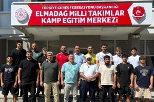 Başkanımız Güreş Milli Takımını Ziyaret Etti