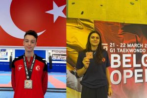 Belçika Açık'ta Taekwondocularımızdan Çifte Madalya