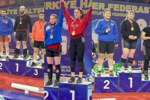 Haltercilerimiz Kürsüde Yer Aldı