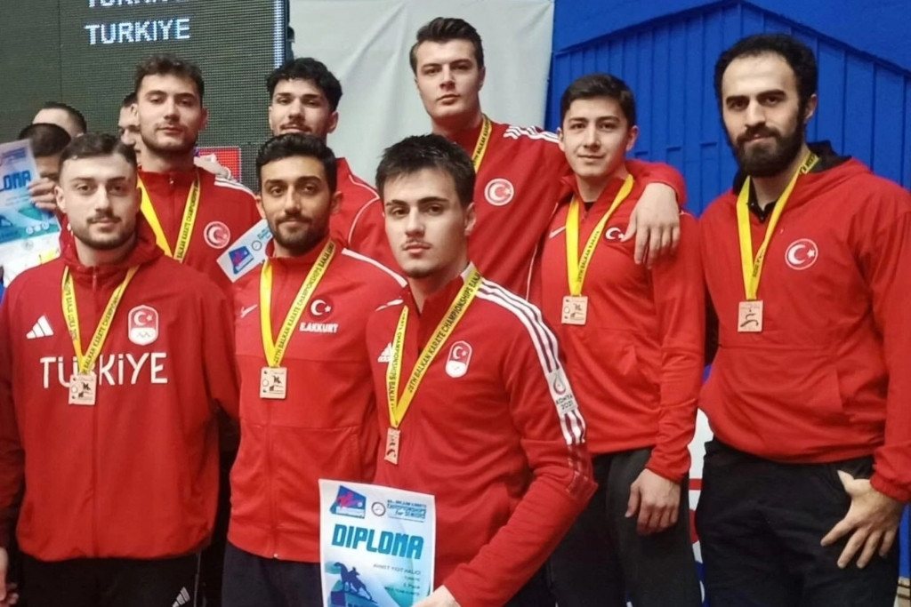 Karatecilerimiz Balkan Şampiyonasında Kürsüde