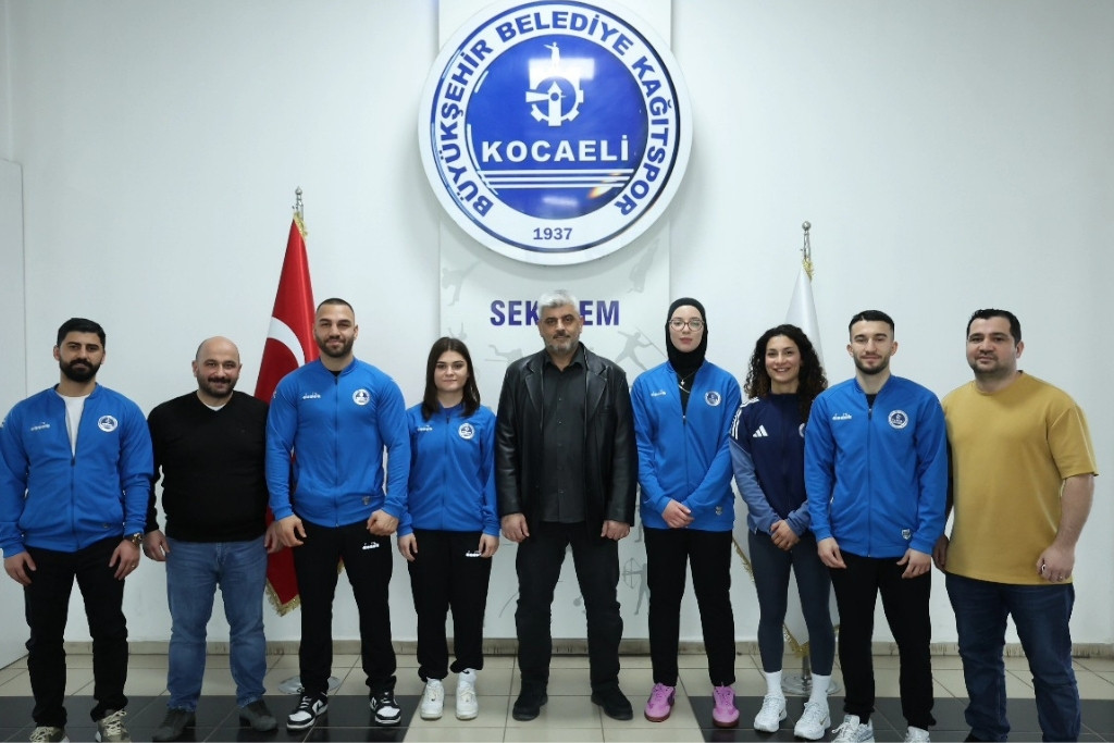 Şampiyonlar Başkanımız İle Bir araya Geldi